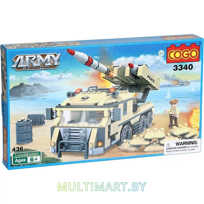 Конструктор Cogo Army Action 3340